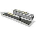 金長:仕上鏝ステン0.3黒塗角柄 270MM 4977292160643