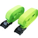 E-Value(イーバリュー):カムバックル式荷締ベルト BT-254(LG)2pcs