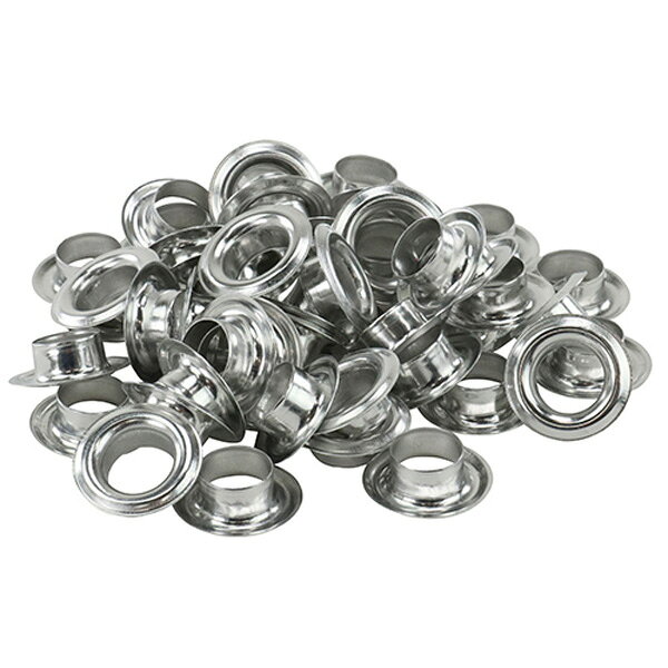 SK11（エスケー11）:両面ハトメ玉アルミ15mm 50組 NO.16MT-B 50クミ