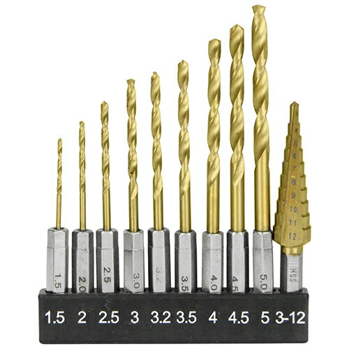 E-Value（イーバリュー）:鉄工ドリル&ステップドリル ETD-10STEP