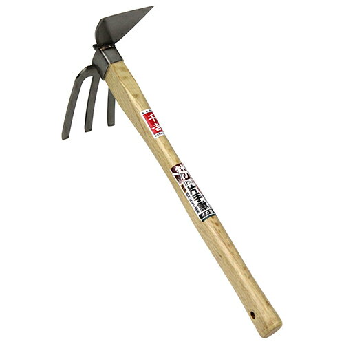 千吉 ステンレス片手鍬 イカ型 イカガタ 4977292619332