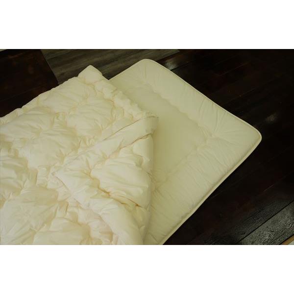 ハート:オーガニック麻混肌ふとん S 4560163536847【メーカー直送品】 オーガニック 麻混 肌ふとん 高密度 キナリ Sのサムネイル