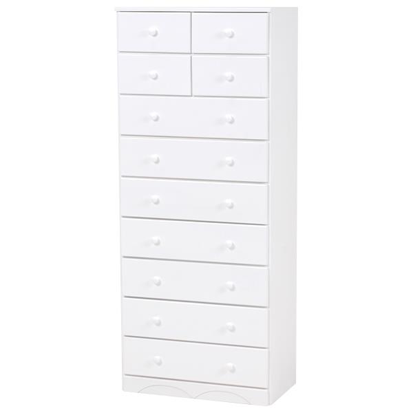 【地域制限有】【メーカー直送】萩原 チェスト MCH-6894WH