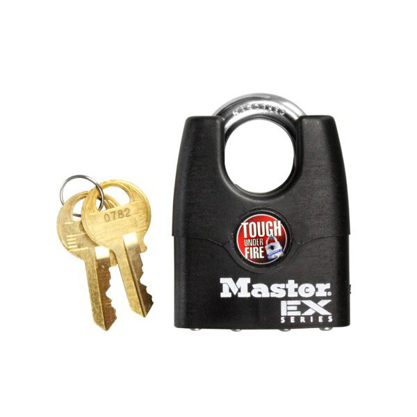 マスターロック:シャックルガードタイプ南京錠 1JADEX 防犯 南京錠 強力 海外