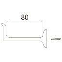 福井金属工芸:昭和折釘80mm 10個入 2205 額縁 壁 インテリア 2