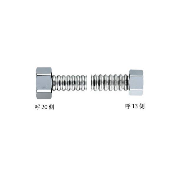 カクダイ(KAKUDAI)の一覧はこちら●取付ネジは管用平行ネジ●パイプ外径16.8ミリ●給水器具(給湯機や食洗機)の呼20配管から呼13配管にサイズダウンができ、経済的●品番のうしろは長さ(ミリ)※注意 フレキパイプ類は所定の曲げ半径(呼径の3倍以上)で曲げ、屈曲を繰返さないでください。また、ナットの根元(シート面から50ミリ以内)での曲げは行わないでください。お買上げの際は、商品型番を十分ご確認お願い致します。詳しい商品サイズは株式会社カクダイのメーカーホームページでご確認頂きますようお願い致します.JANCD：4972353798612【銀行振込・コンビニ決済】等前払い決済予定のお客様へ当商品は弊社在庫品ではなく、メーカー取寄せ品でございます。在庫確認後に注文確認を行い、お支払いのお願いを送信させて頂きます。休業日、14:00以降のご注文の場合は翌営業日に上記手続きを行います。お時間が掛かる場合がございます。