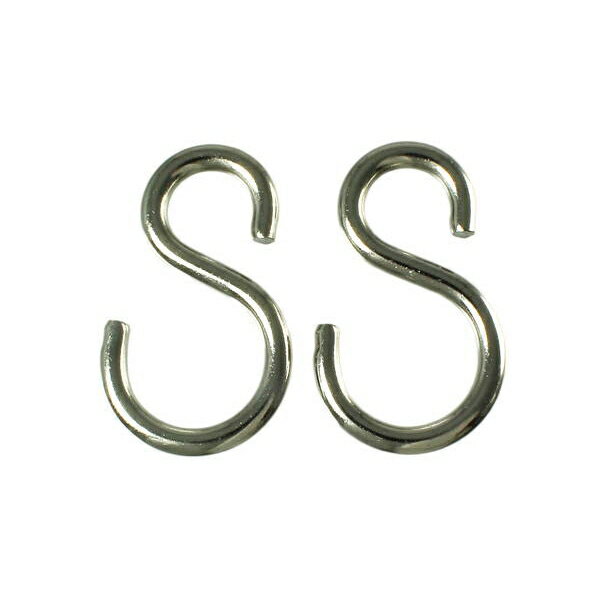 ニッサチェイン:ステン Sフック 4.0×36 （2個入） P-232 ニッサチェイン チェーン フック リング パーツ