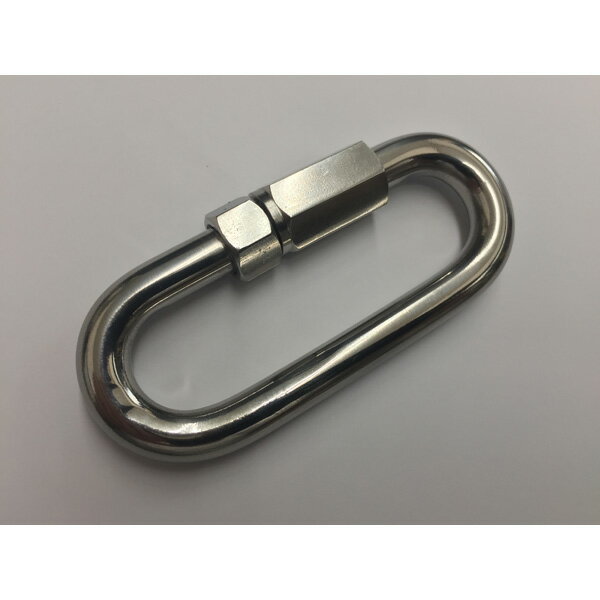 ひめじや:ロックナット付 リングキャッチ SHN-5 ステンレス金具 ロックナット付リングキャッチ 連結環 SHN-5