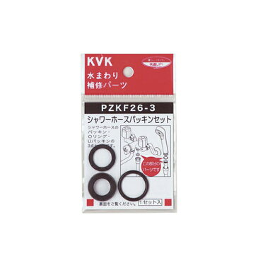 KVK:シャワーホースパッキンセット PZKF26-3