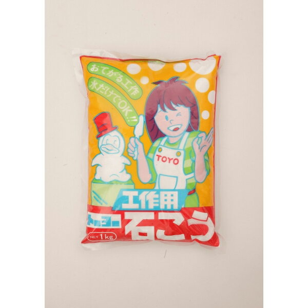 MATERAN（トーヨーマテラン） トーヨー工作用せっこう 白色 1KG 4975160100210のサムネイル