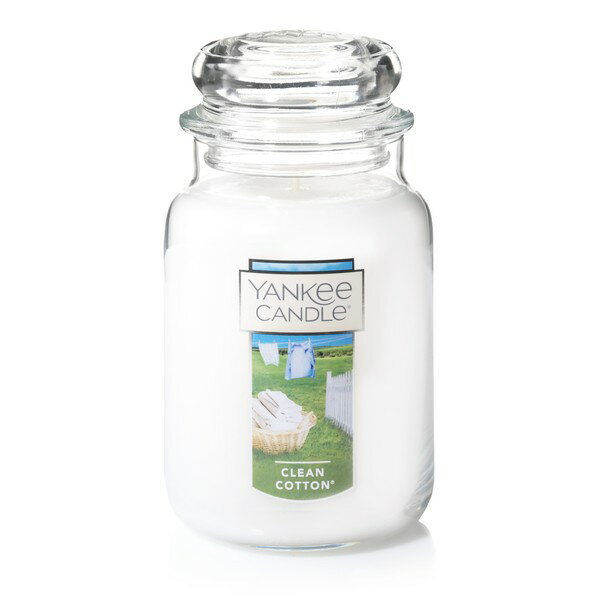 YANKEE CANDLE（ヤンキーキャンドル） YCジャーL クリーンコットン YK0060501