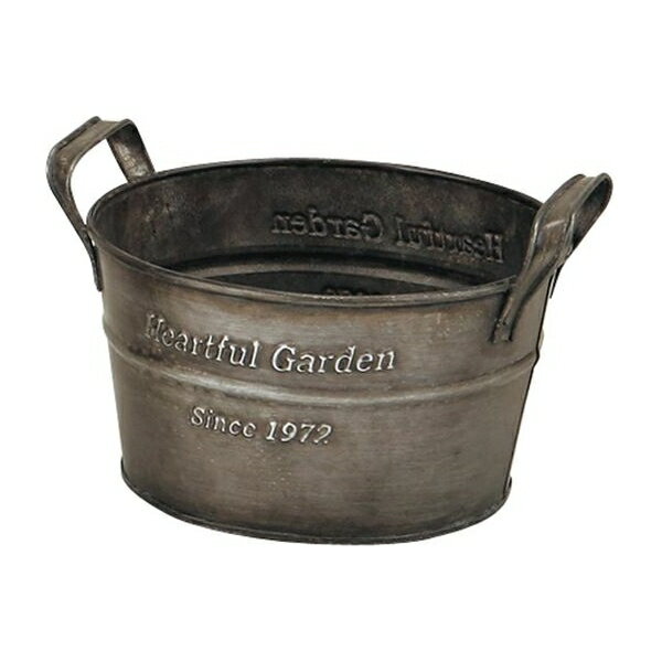 ケー・イー・アイ:アンティークブリキポット 2370-C 4530254047620 インテリア 室内 観葉 多肉 サボテン