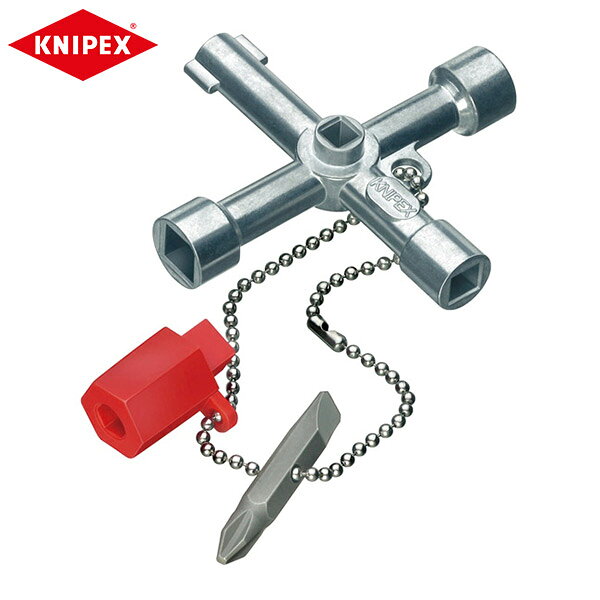 樂天商城 - KNIPEX（クニペックス）: コントロールキャビネットキー 001103 クニペックス コントロールキャビネットキー マルチツール 001103