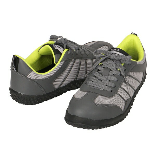 カジメイク GILIOセフティーシューズ グレー 26.0 4201-70-26