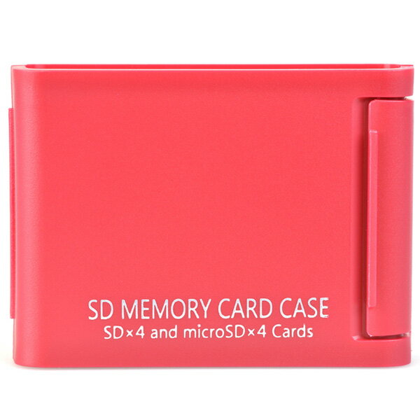 Kenko(ケンコー):SDメモリーカードケース (8枚収納レッド) ASSD4RE