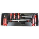 【地域制限有】【メーカー直送】JTCオートツールズ 7PCS T型スターキーセット JTCK6074 トルクス 穴開き レンチ T型ハンドル