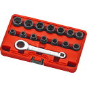 JTCオートツールズ:ショートインパクトソケットセット 12.7mm JTCJ415M【メーカー直送品】 JTCJ415M SST 特殊工具 自動車