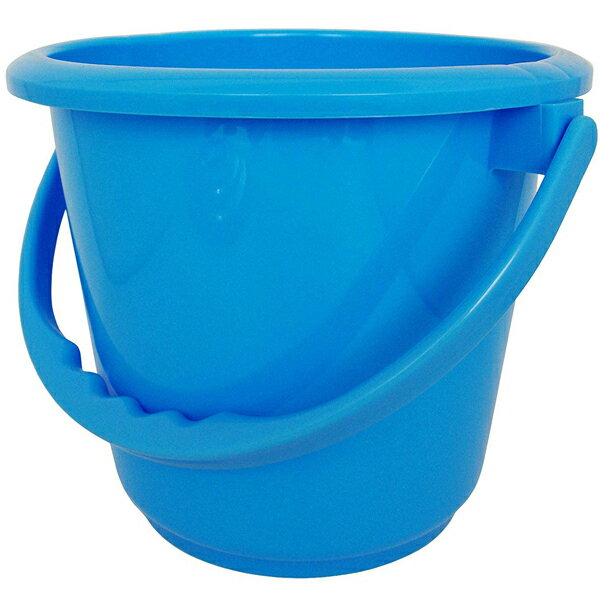サンコープラスチック ニュータフバケツ 18型 本体 ブルー 502413