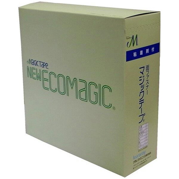 Kuraray（クラレ） 粘着付マジックテープ幅100mm 長さ25m巻 A面フック 白 KMT100A25-WHーPN