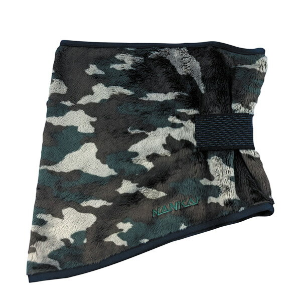 南海部品 テクノライダー HOTネックウォーマー グリーンカモ 01-1651-BK-M(2)