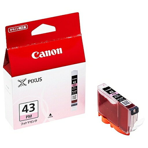 Canon(キャノン) BCI-43PM フォトマゼンタインク 6381B001 Canon(キャノン) BCI-43PM フォトマゼンタインク 6381B001