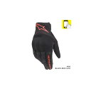 ApCX^[Y:COPPER GLOVE 1030 BLACK RED FLUO S - alpinestars ApCX^[YO[u