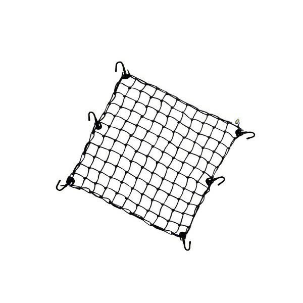 【3/1限定★全品ポイント10倍＋抽選で100％ポイント還元】TANAX（タナックス）:ツーリングネットV ブラック LL MF-4566 ツーリングネット 荷物 落ちない 固定 バイク用 ネット MF-4566のサムネイル