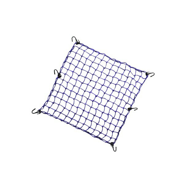 【12/25限定★抽選で100％ポイント還元】TANAX（タナックス）:ツーリングネットV ブルー 3L MF-4646 ツーリングネット 荷物 落ちない 固定 バイク用 ネット MF-4646