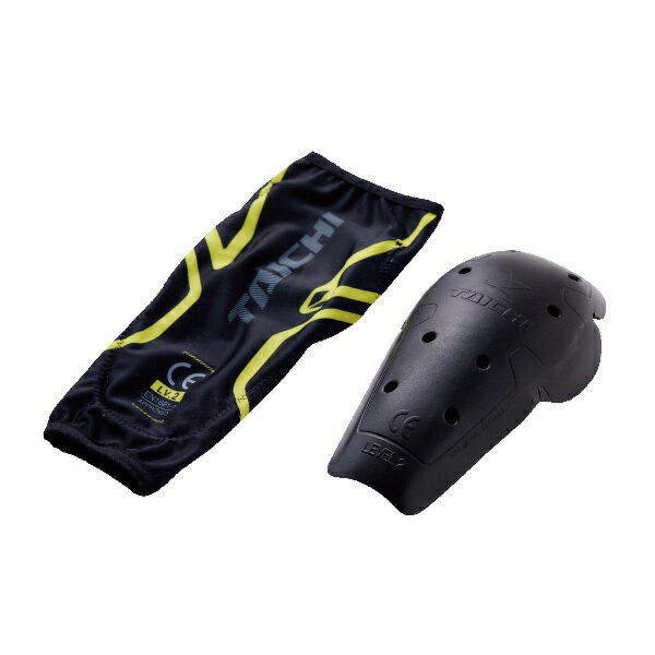 RSタイチ ステルス CE（LV2） エルボーガード BLACK/YELLOW ONE SIZE TRV081