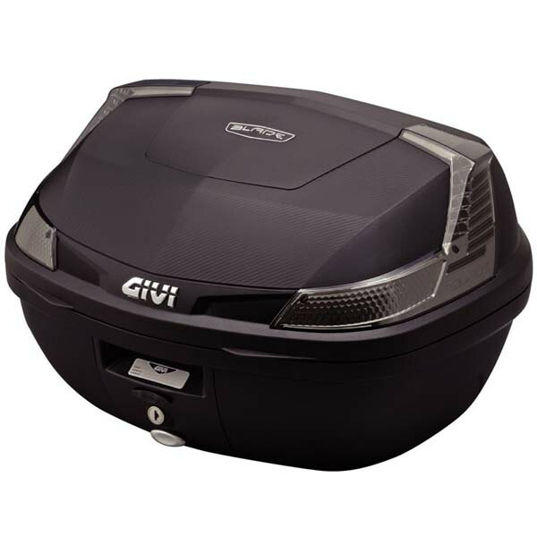 GIVI（ジビ）:B47NTMLD モノロックケース 未塗装ブラック TECHスモークレンズ 76885 トップケース 76885 バイク ヘルメット 収納