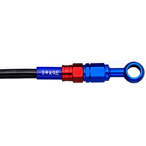 SWAGE-LINE（スウェッジライン）:SwageLine フロントホースキット ZX-9R C 98-99 SAFB693 バイク オートバイ ブレーキ