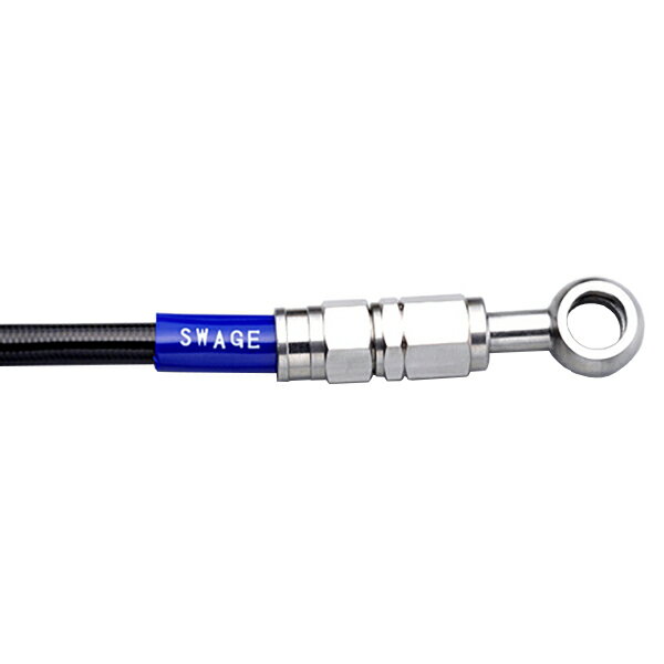 SWAGE-LINE（スウェッジライン）:SwageLine フロントホースキット ZX-9R C 98-99 STFB693 バイク オートバイ ブレーキ