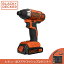  BLACK&DECKERʥ֥åɥǥå:18Vɥ쥹ѥȥɥ饤С ʥХåƥ꡼1դ BPCI18K1JP ѥ ɥ饤С ɥ쥹 18V BLACK&DECKER ֥ǥ  DIY 