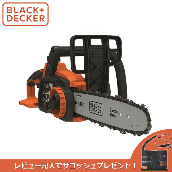 BLACK&DECKER（ブラックアンドデッカー）:18V250mmチェーンソー GKC1825L2JP B+D ブラデカ BLACK＆DECKER コードレス 充電 BLACK+DECKER（ブラックアンドデッカー） GKC1825L2-JP