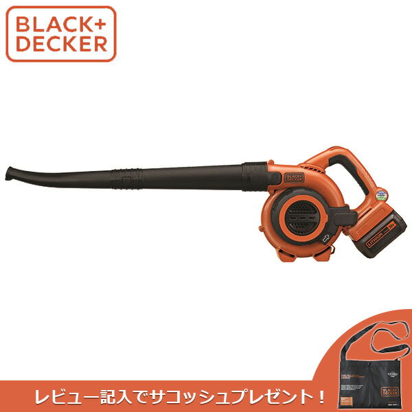 BLACK&DECKER（ブラックアンドデッカー）:36Vブロワーバキューム GWC36NJP B+D ブラデカ BLACK＆DECKER コードレス 充電 BLACK+DECKER（ブラックアンドデッカー） GWC36N-JP