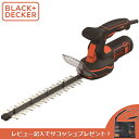 【4/10限定★抽選で100％ポイント還元＋割引クーポン有】あす楽 BLACK&DECKER（ブラックアンドデッカー）:2in1ヘッジ&芝生バリカン GSH1000JP B+D ブラデカ BLACK＆DECKER コードレス 充電