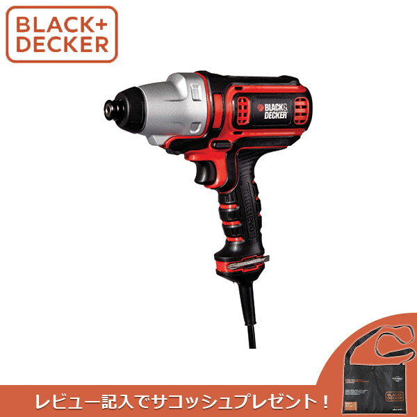 あす楽 BLACK DECKER（ブラックアンドデッカー）:コード式EVOインパクトドライバー EAI800JP B D ブラデカ BLACK＆DECKER 電動工具 BLACK DECKER（ブラックアンドデッカー）EVO マルチエボ コード式