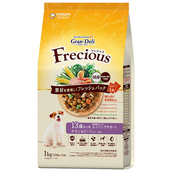 ユニ・チャーム Frecious13歳用チキン&ビーフ1kg 4520699622148