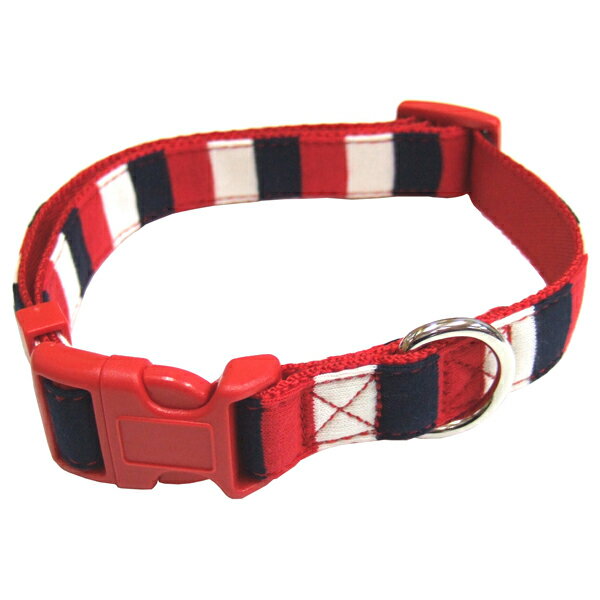 岡野製作所 シックボーダーカラー＃20 4907733037777 岡野 ONS カラー 首輪 お散歩 お出かけ ボーダー ..