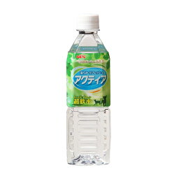 GEX（ジェックス）:アクティア 500ml 4972547923035 犬 猫 ペット 水 飲料水 軟水 天然水 ペットボトル