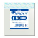 HEIKO(ヘイコー) 【100枚】OPP袋 クリスタルパック T-MD(録音用) (テープ付き) 006758700
