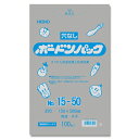 HEIKO(ヘイコー):【100枚】HEIKO ポリ袋 ボードンパック 穴なし 厚み0.02mmNo.15 006763391 ポリ袋 ボードン 袋 ビニール袋...