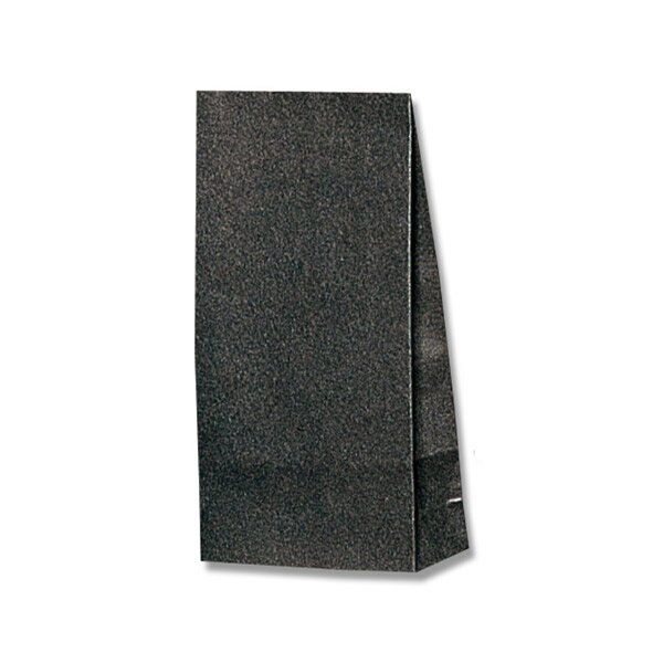 HEIKO（ヘイコー）:角底袋 ファンシーバッグ S3 黒無地 100枚入り 003074300 3074300 紙袋 角底袋 ギフト袋 S3 黒