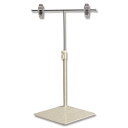 シモジマ:POPスタンド クロームメッキ 1112330 1個入り 007306091 7306091 POPスタンド スタンド 広告スタンド(3)