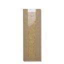 HEIKO(ヘイコー) 食品袋 窓付ガゼットパック 12-35 筋入無地クラフト 100枚入 004180071