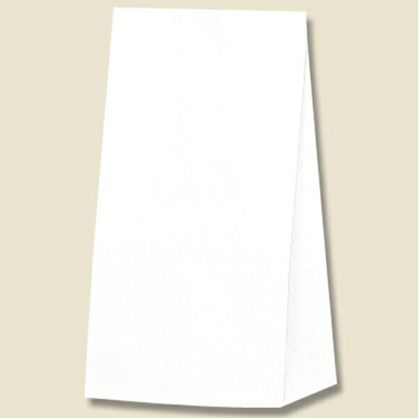 HEIKO（ヘイコー） 角底袋 白無地 No.4 100枚 004052400