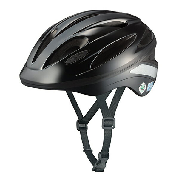 OGK KABUTO（オージーケーカブト）:通学用自転車ヘルメット L ブラック SN-12 通学 安全 守る 頭 通学 安全 守る 頭 SN-12のサムネイル