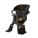 OGK(オージーケー):自転車用ヘッドレスト付コンフォートフロントベビーシート ブラック・こげ茶 FBC-011DX5 自転車 送迎 子供 安全
