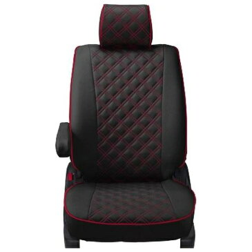【後払い不可】Clazzio(クラッツィオ):シートカバー(キルティングタイプ)(ブラック×レッド) トヨタ カローラ・フィールダーHV 160系 ET-1012