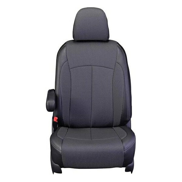 Clazzio（クラッツィオ）:シートカバー（クロス）（ホワイト×ブラック） 日産 エルグランド E52系 7人乗り EN-5600